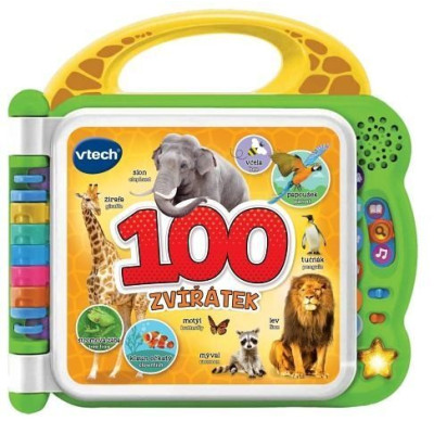 Vtech Slovník AJ/CZ Mých 100 zvířátek