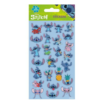 Samolepky Lilo a Stitch modré 25ks