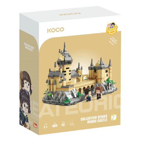 KOCO Stavebnice mini Magický hrad 1132ks ~ 2