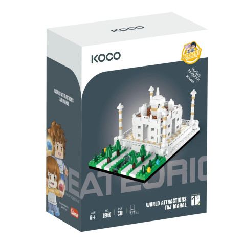 KOCO Stavebnice mini Taj Mahal 539 ks ~ 2