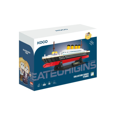 KOCO Stavebnice mini Titanic 1510ks ~ 2