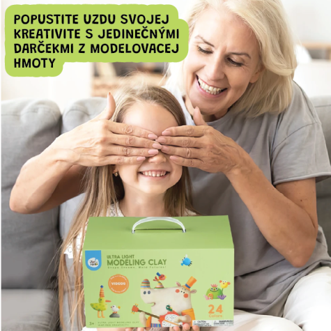 Jarmelo Ultra lehká Modelovací hmota 24 ks ~ 4