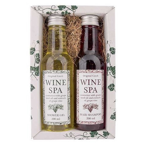 Vinný kosmetický balíček - gel+šampon
