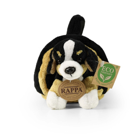 Rappa Plyšový pes Bernský salašnický v přepravce 15 cm ECO-FRIENDLY ~ 2
