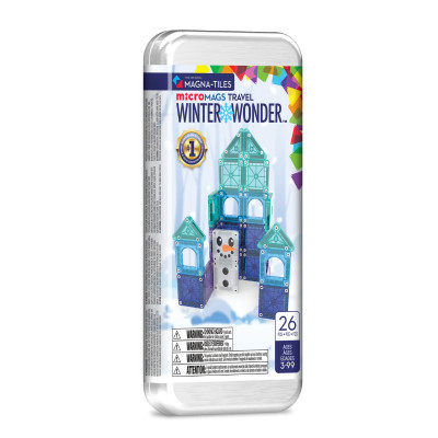 Magna-Tiles microMAGS Winter Wonderland Travel Set 26 dílů