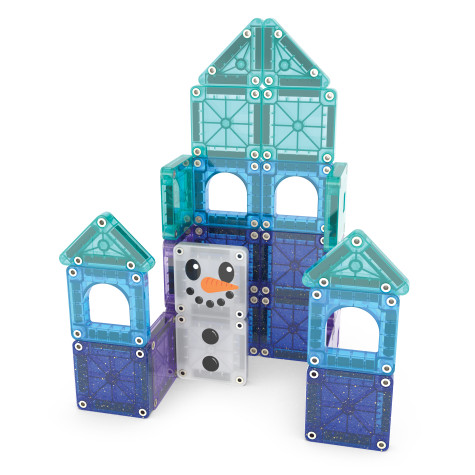 Magna-Tiles microMAGS Winter Wonderland Travel Set 26 dílů ~ 5
