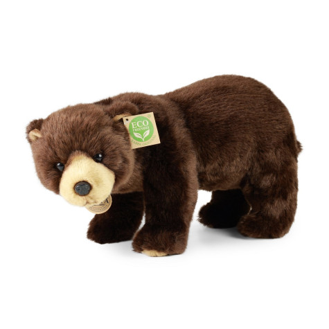 Rappa Plyšový medvěd hnědý stojící 40 cm ECO-FRIENDLY ~ 1