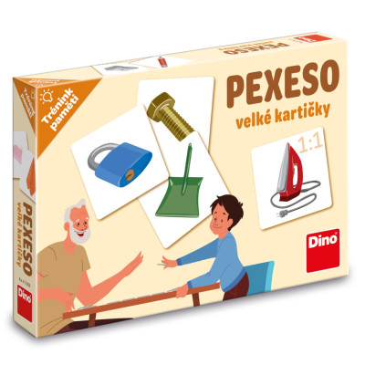Trénink paměti: Předměty pexeso