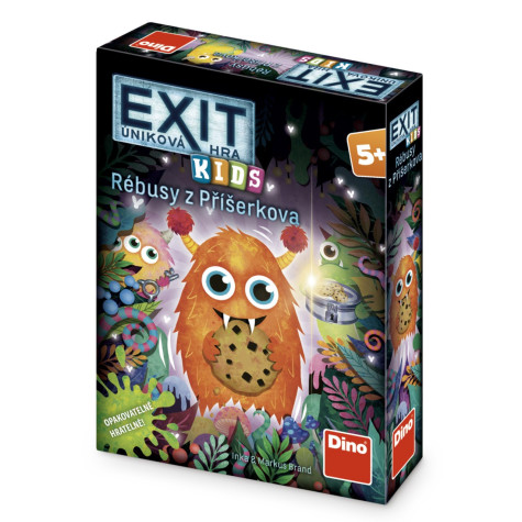 Dino Exit úniková hra pro děti: Rébusy z Příšerkova ~ 1