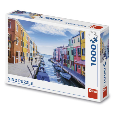 Dino Puzzle Kanál v Benátkách 1000 dílků