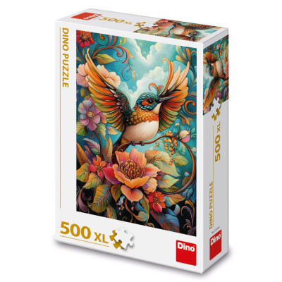 Dino Puzzle Ptáček 500 XL dílků