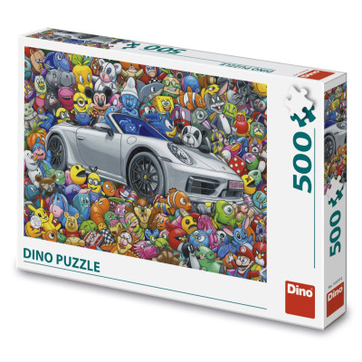 Dino Puzzle Erikovy hračky 500 dílků