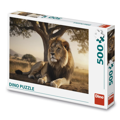 Dino Puzzle Odpočívající lev 500 dílků