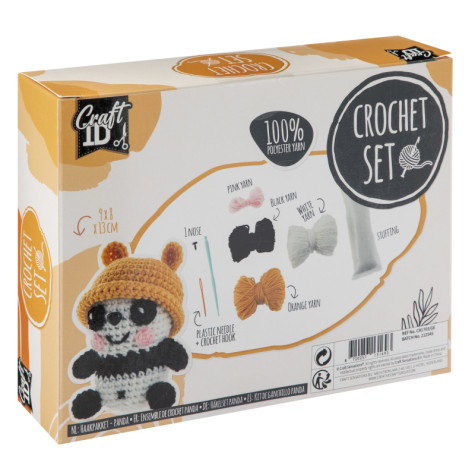 Grafix Sada háčkování - Panda ~ 2
