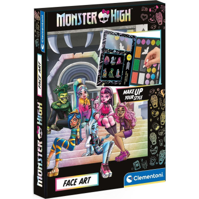 CLEMENTONI Make up sada Face Art Monster High