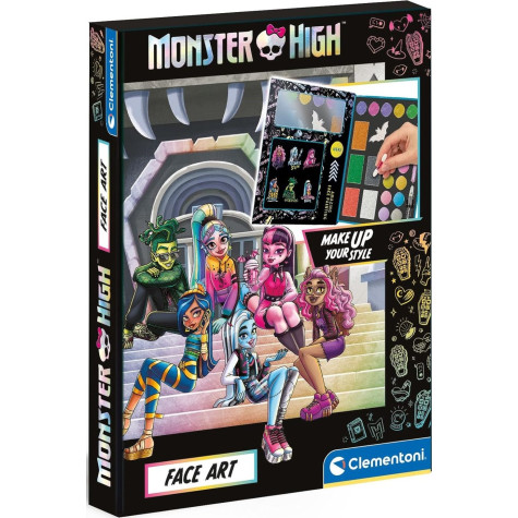 CLEMENTONI Make up sada Face Art Monster High ~ 1