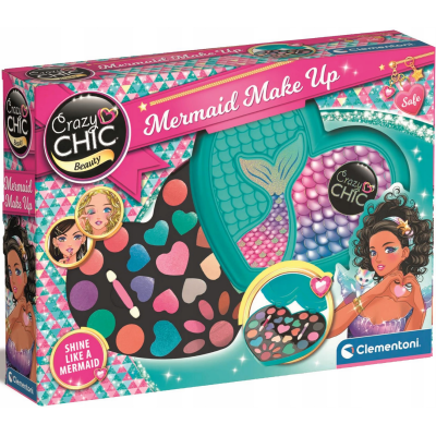 CLEMENTONI Crazy Chic Make up: Mořská panna