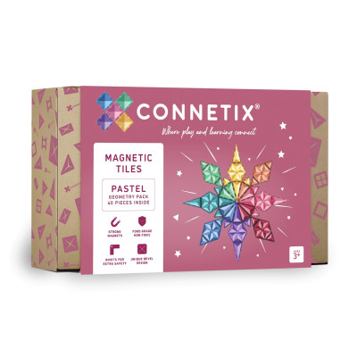 CONNETIX Pastel Geometry Pack 40 dílů