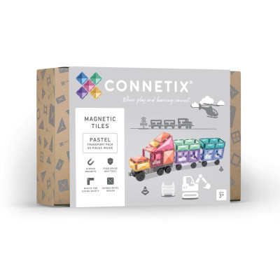 CONNETIX Pastel Transport Pack 50 dílů