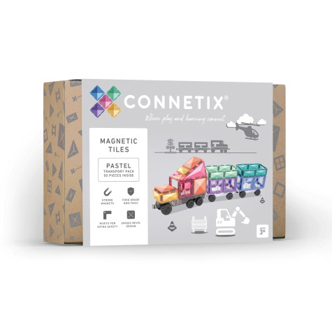 CONNETIX Pastel Transport Pack 50 dílů ~ 1