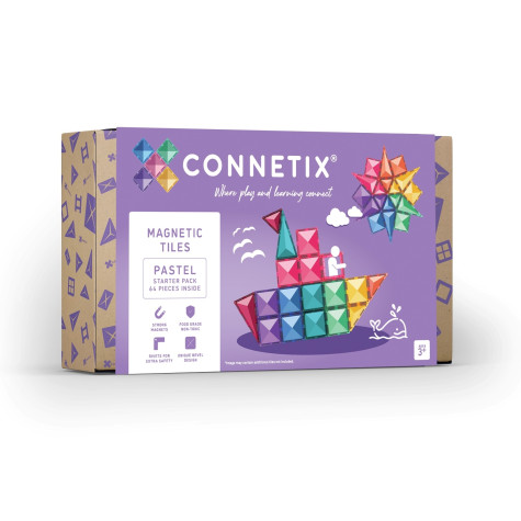 CONNETIX Pastel Starter Pack 64 dílů ~ 1