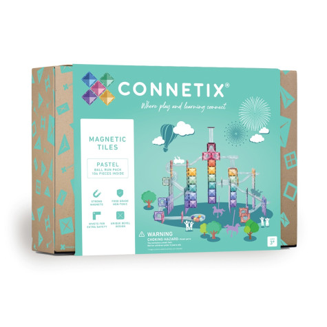 CONNETIX Pastel Ball Run Pack 106 dílů ~ 1