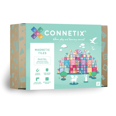 CONNETIX Pastel Creative pack 120 dílů
