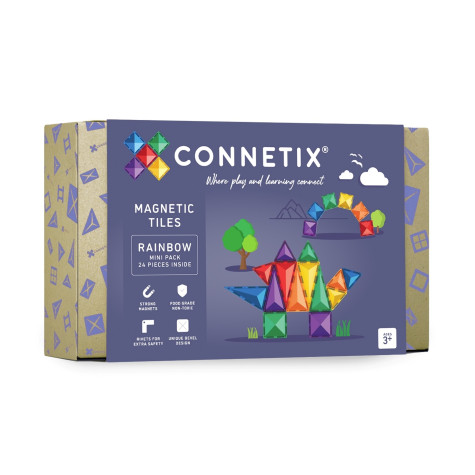 CONNETIX Rainbow Mini Pack 24 dílů ~ 1