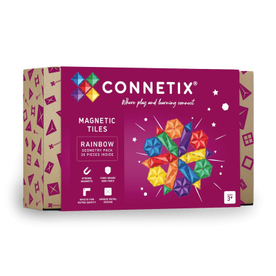 CONNETIX Rainbow Geometry Pack 30 dílů