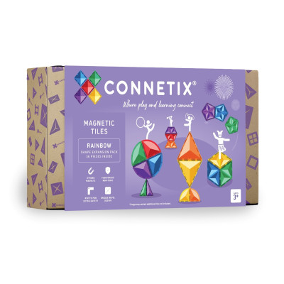 CONNETIX Rainbow Shape Expansion Pack 36 dílů