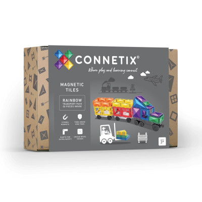 CONNETIX Rainbow Transport Pack 50 dílů