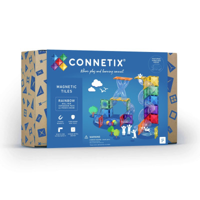 CONNETIX Rainbow Ball Run Expansion Pack 66 dílů