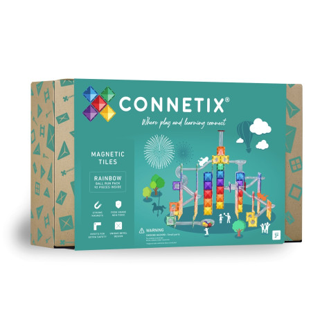 CONNETIX Rainbow Ball Run Pack 92 dílů ~ 1
