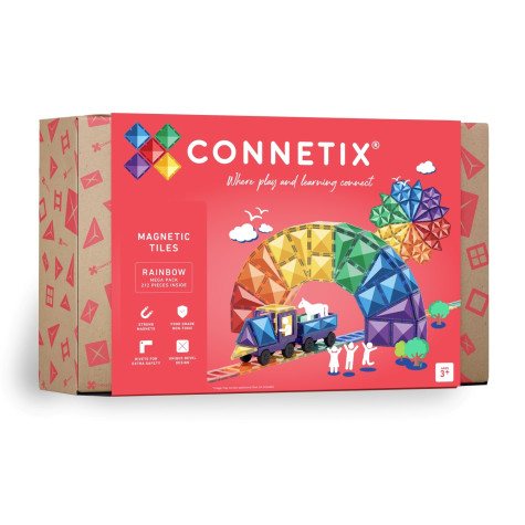 CONNETIX Rainbow Mega Pack 212 dílů ~ 1