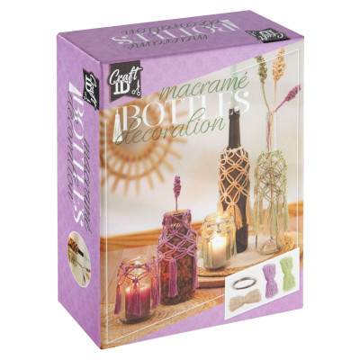 Grafix Macramé Set dekorace na sklenice
