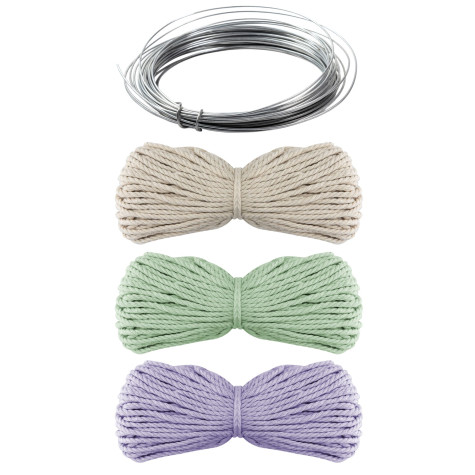 Grafix Macramé Set dekorace na sklenice ~ 2