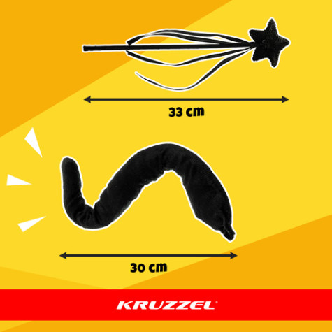 Dětský kostým Kočka černá 3-10 let Kruzzel 26745 ~ 6