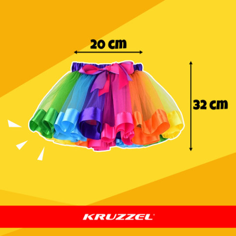 Dětský kostým Motýl barevný 3-10 let Kruzzel 26742 ~ 7
