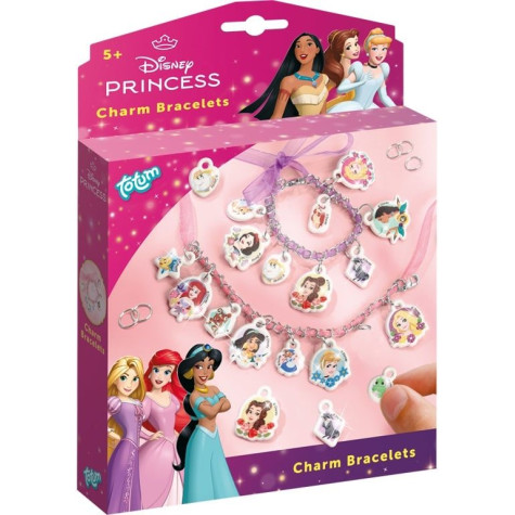 Totum Sada náramků s přívěsky Disney Princezny ~ 1