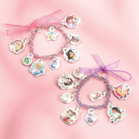 Totum Sada náramků s přívěsky Disney Princezny ~ 4