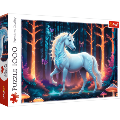TREFL Puzzle Mystický jednorožec 1000 dílků