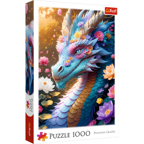 TREFL Puzzle Barevný drak 1000 dílků ~ 1