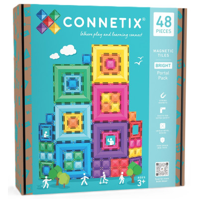 CONNETIX Bright Portal Pack 48 dílů