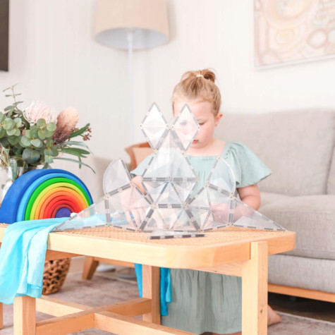 CONNETIX Clear Shape Expansion Pack 24 dílů ~ 4
