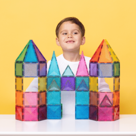 CONNETIX Glitter Castle Pack 48 dílů ~ 3