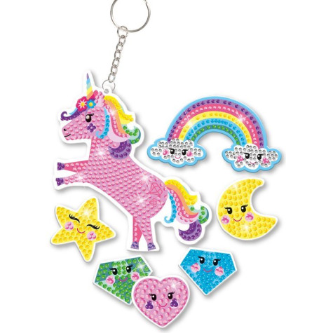 TOTUM Kreativní sada 2v1 Unicorn diamantové malování, výroba náramků ~ 2