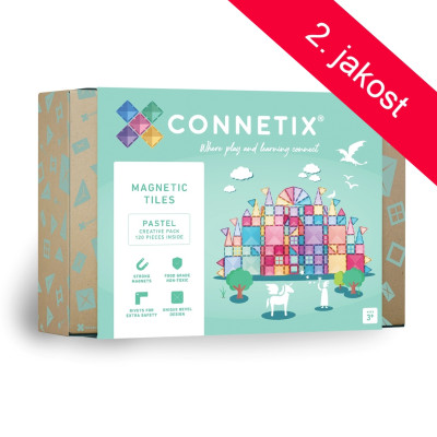 2.JAKOST CONNETIX Pastel Creative pack 120 dílů