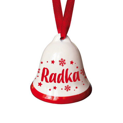 Nekupto Vánoční zvonek se jménem - Radka ~ 1