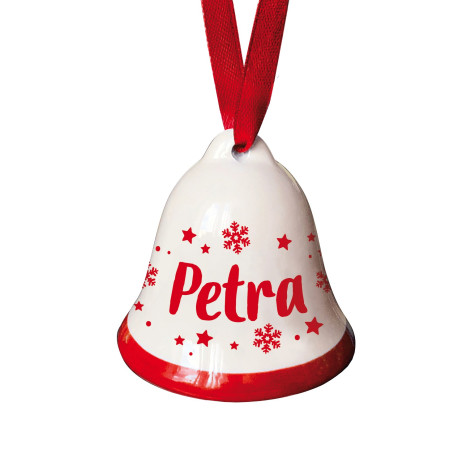 Nekupto Vánoční zvonek se jménem - Petra ~ 1