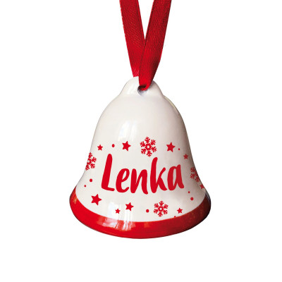 Nekupto Vánoční zvonek se jménem - Lenka